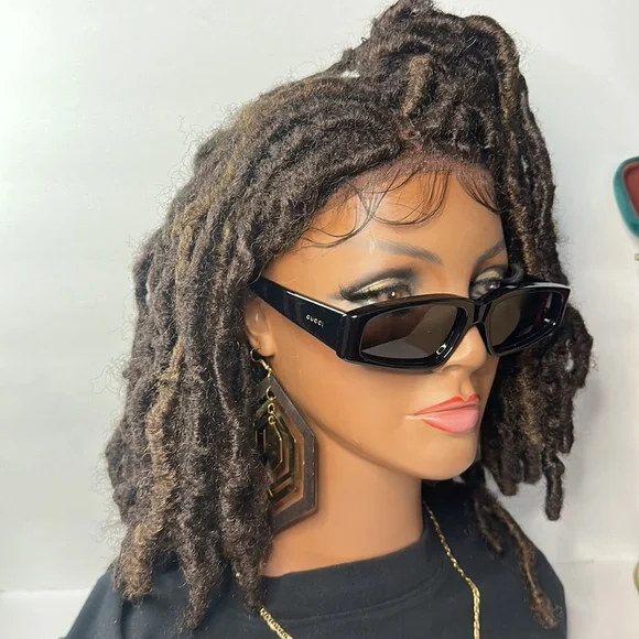New Authentic Gucci Black Sunglasses GG0705s 001 Gucci Acetate Sunglasses GG0705S Black 1060765 – FASHIONPHILE main image 4
